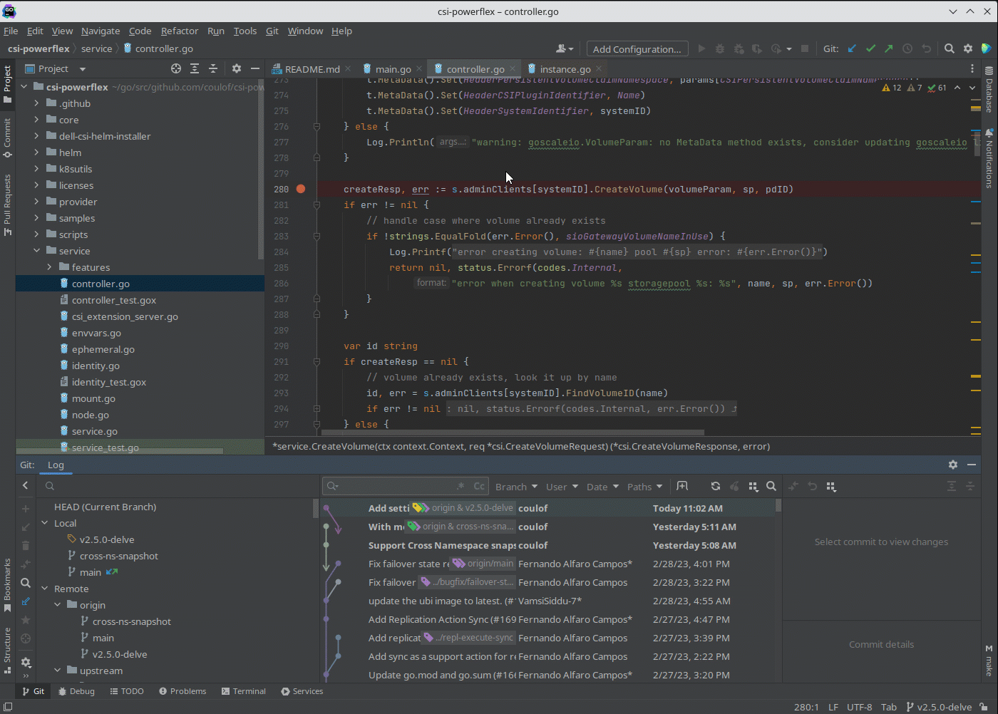 Goland remote debugging configuration