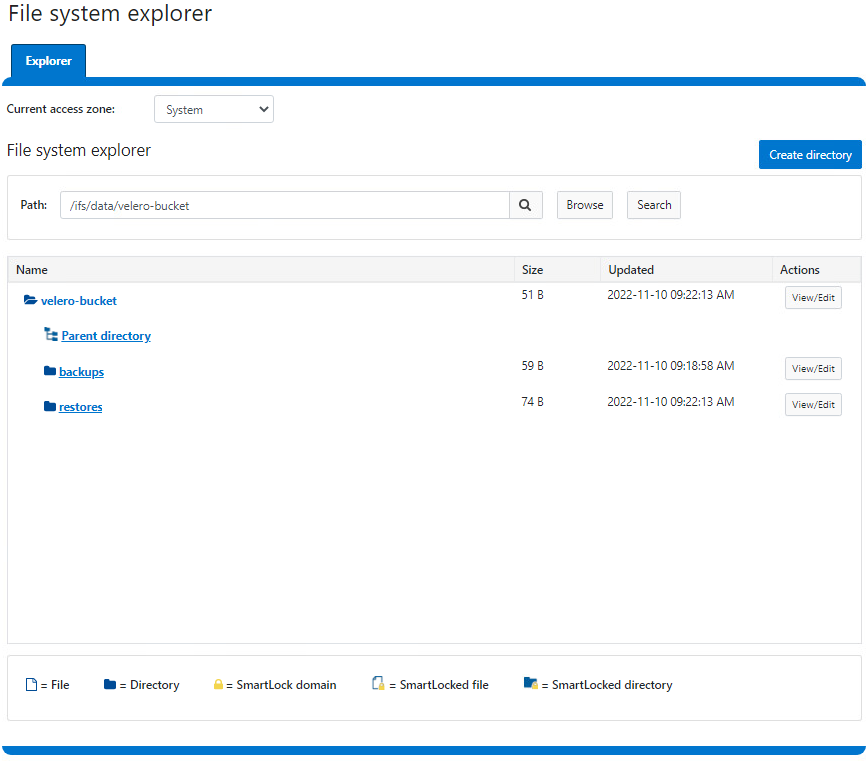 Bucket File Explorer